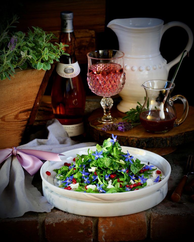 Dried edible flowers, whole and perfect